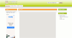 Desktop Screenshot of mapa-online.pl